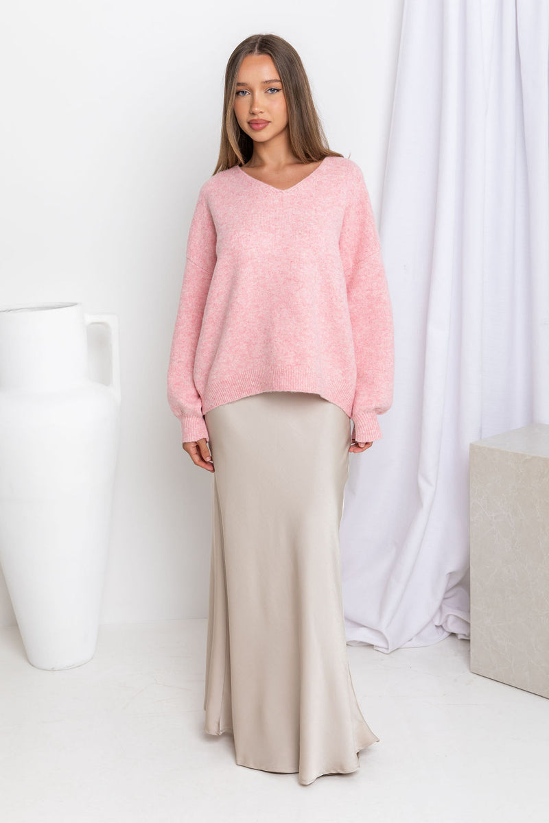 Sienna Maxi Skirt - Sand - The Self Styler