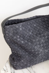 Asha Woven Tote Bag - Grey - The Self Styler