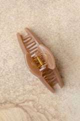Suki Claw Hair Clip - Latte - The Self Styler