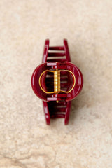 Harlow Heart Claw Clip - Cherry Red - The Self Styler
