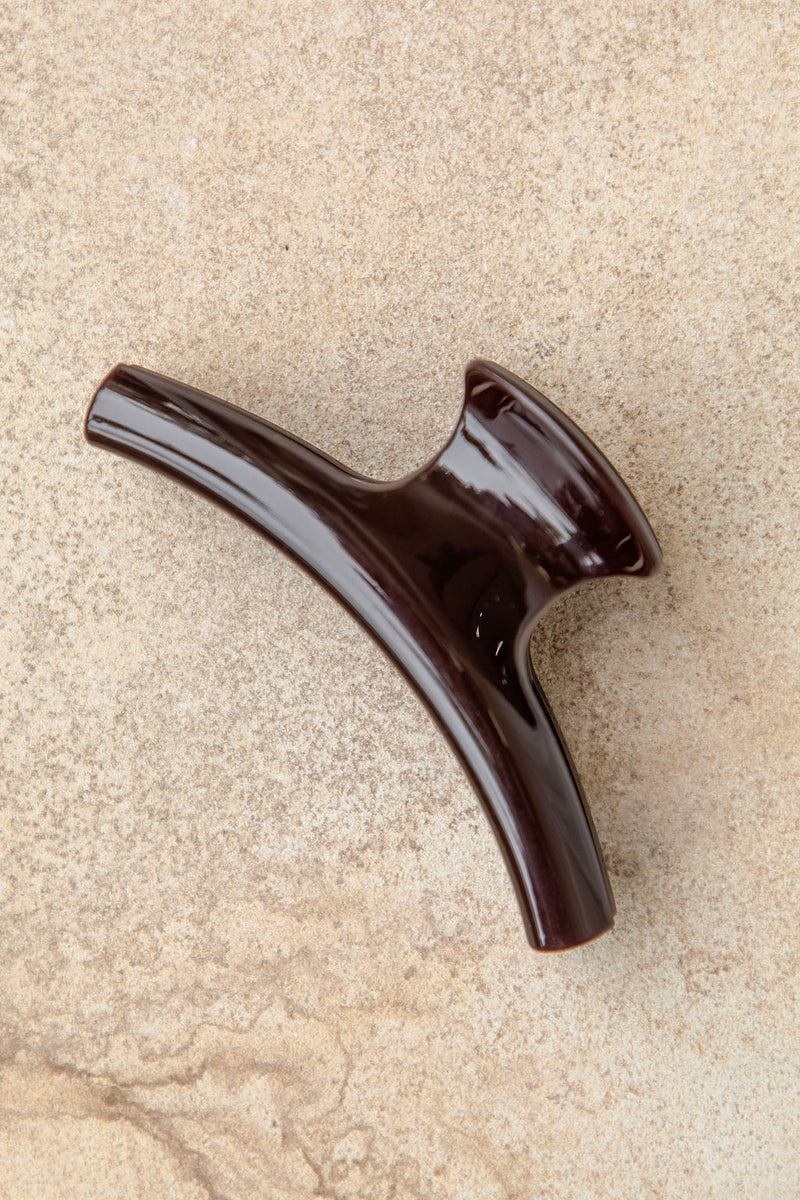 Suki Claw Hair Clip - Dark Brown - The Self Styler