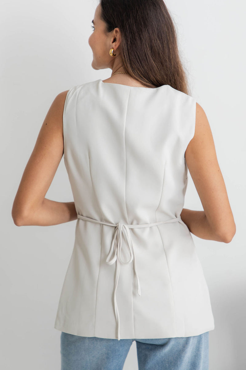 Juno Vest - Oyster - The Self Styler
