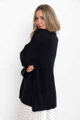 Stella Knit Jumper - Black - The Self Styler
