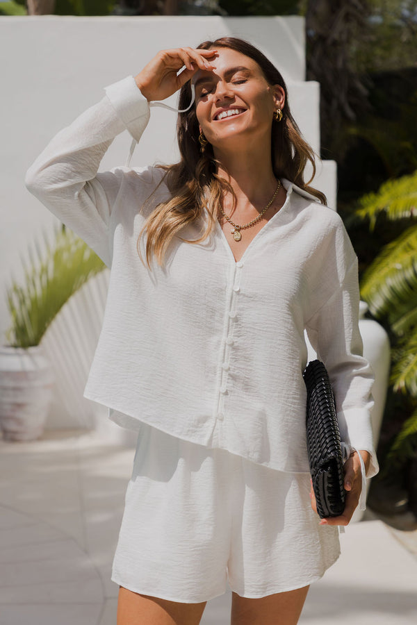 Gigi Top - White - The Self Styler