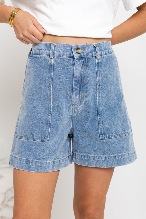 James Denim Shorts - Vintage Wash