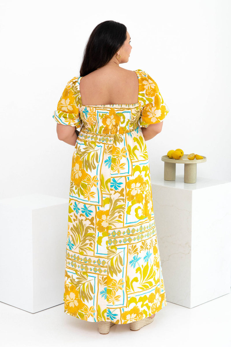 Paradise printed hotsell maxi dress