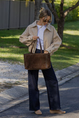 Harper Wide Leg Jeans - Dark Indigo