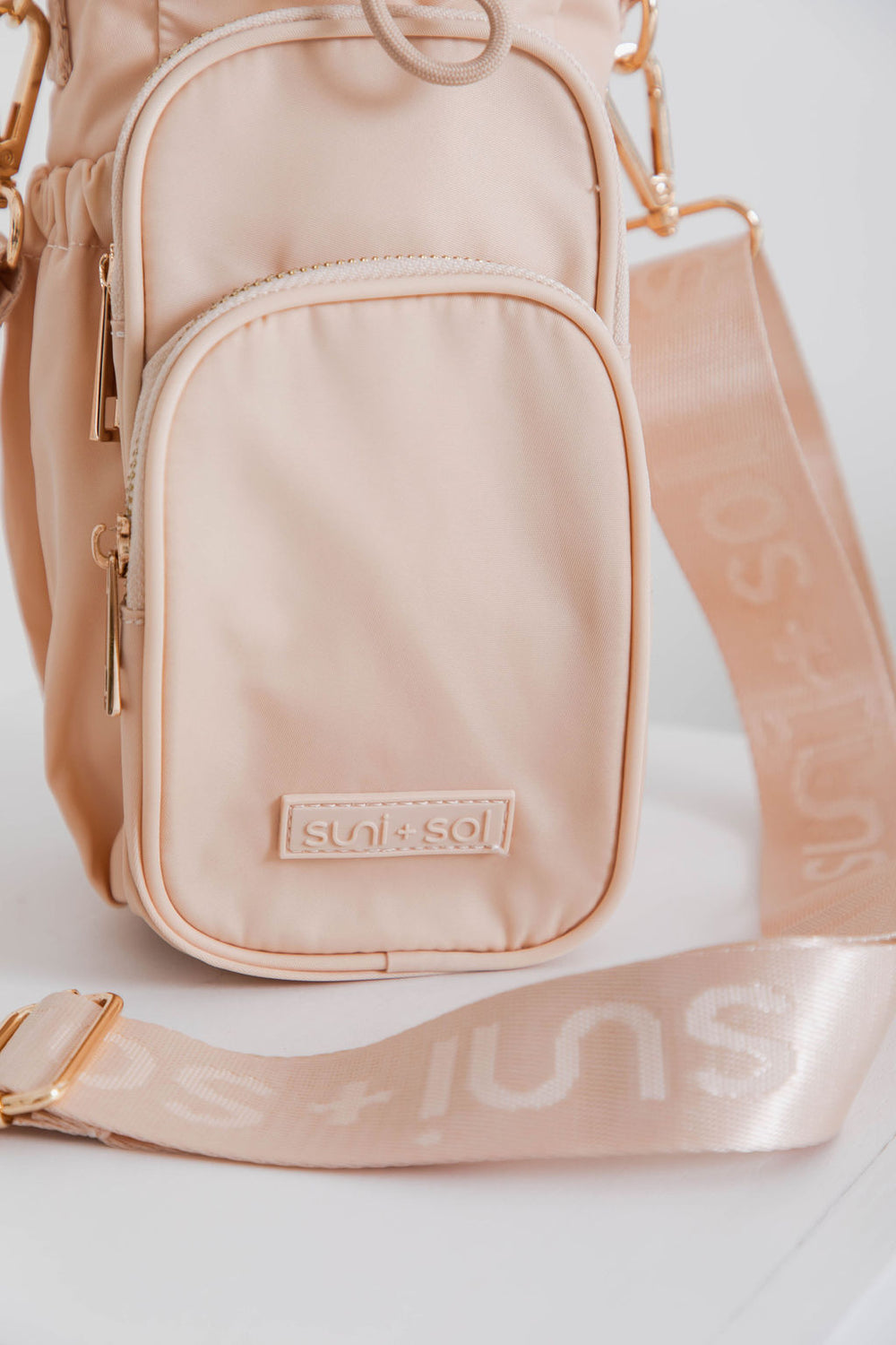 Noah Water Bottle Bag - Soft Pink Blush - Suni and Sol – The Self