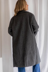 Ivy Coat - Charcoal Marle - The Self Styler