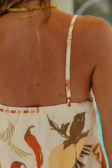 Solea Dress - Palmira Print - The Self Styler