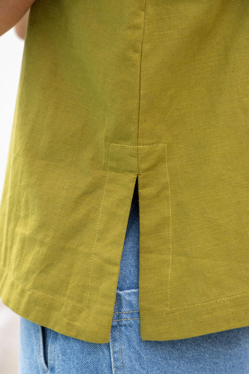 Luka Cami Top - Matcha Green - The Self Styler