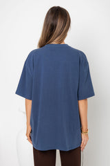 Sonny Relaxed-Fit Tee - Denim Blue - The Self Styler