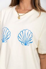 Mermaid Margarita Tee - Cream - The Self Styler