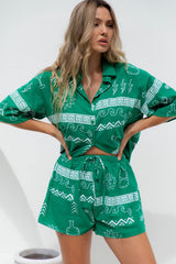 Zana Shorts - Green - The Self Styler