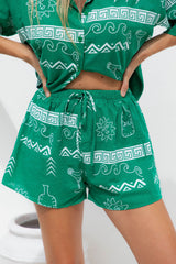 Zana Shorts - Green - The Self Styler