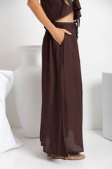Luka Maxi Skirt - Chocolate - The Self Styler