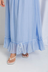 Olympia Maxi Dress - Light Blue - The Self Styler