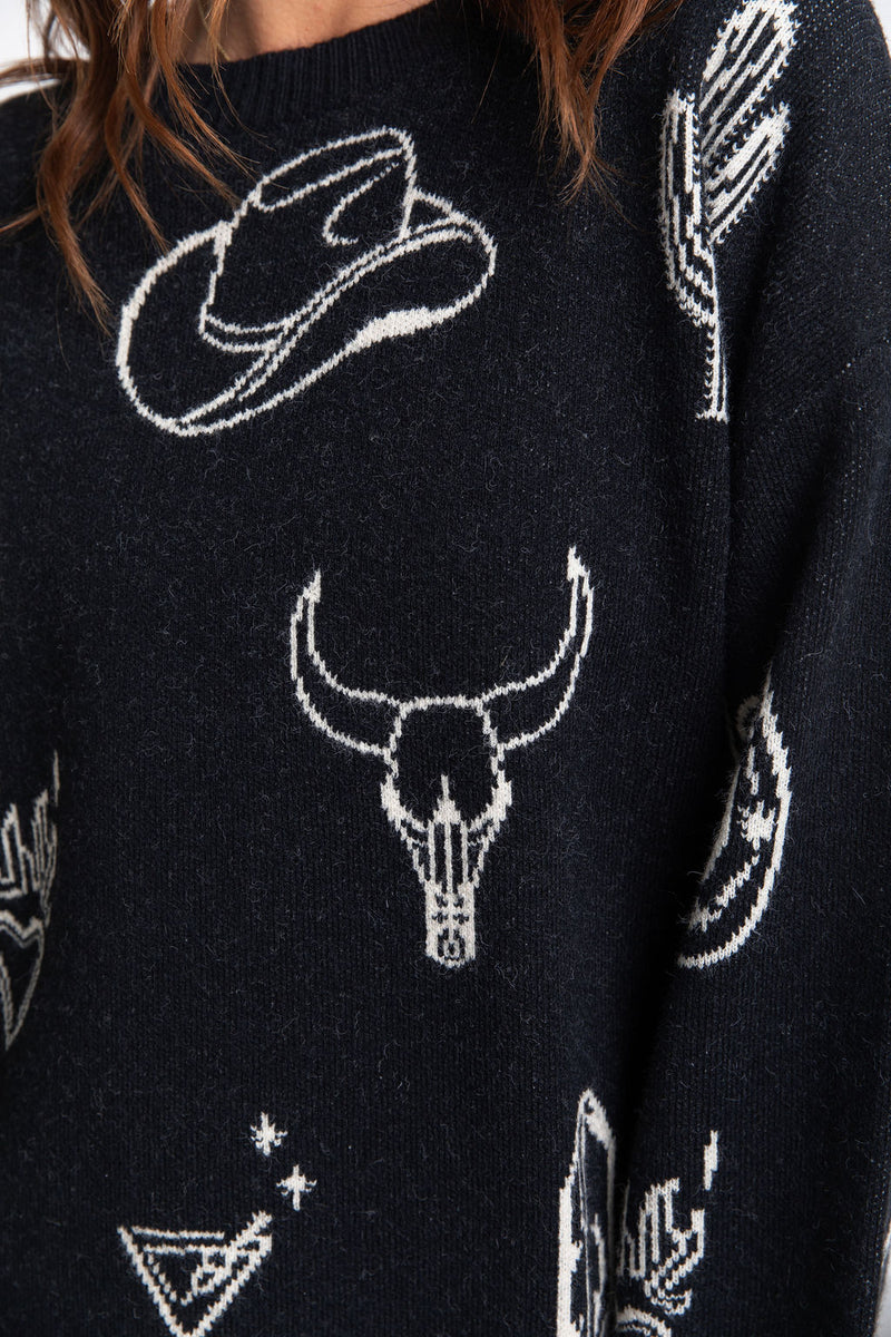 Tennessee Knit - Black - The Self Styler
