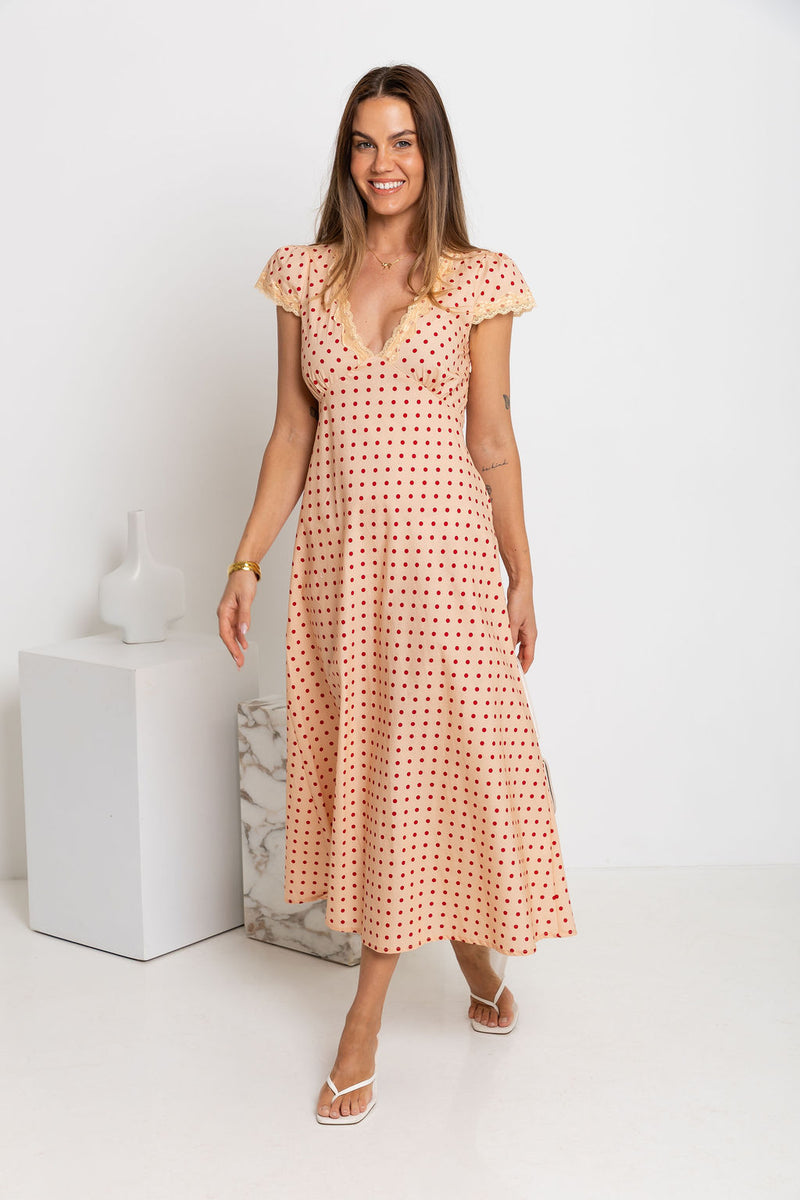 valentina in love pleated midi dress Valentina in Love Pleated Midi Dress