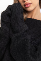 Tilly Knit Top - Black - The Self Styler
