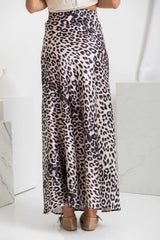 Tia Maxi Skirt - Leopard Print - The Self Styler