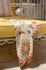 Avara Head Scarf - Palmira Print - The Self Styler