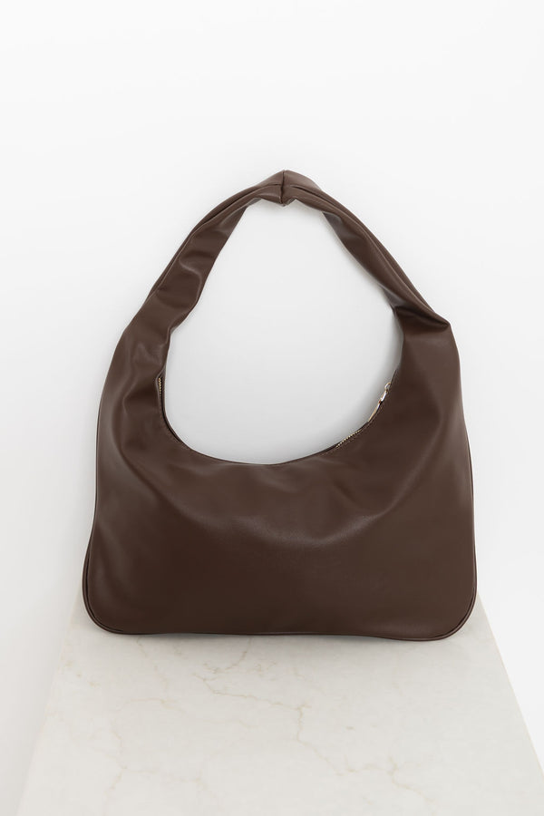Carter Shoulder Bag - Chocolate Brown