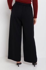 Rae Wide-Leg Pants - Black - The Self Styler