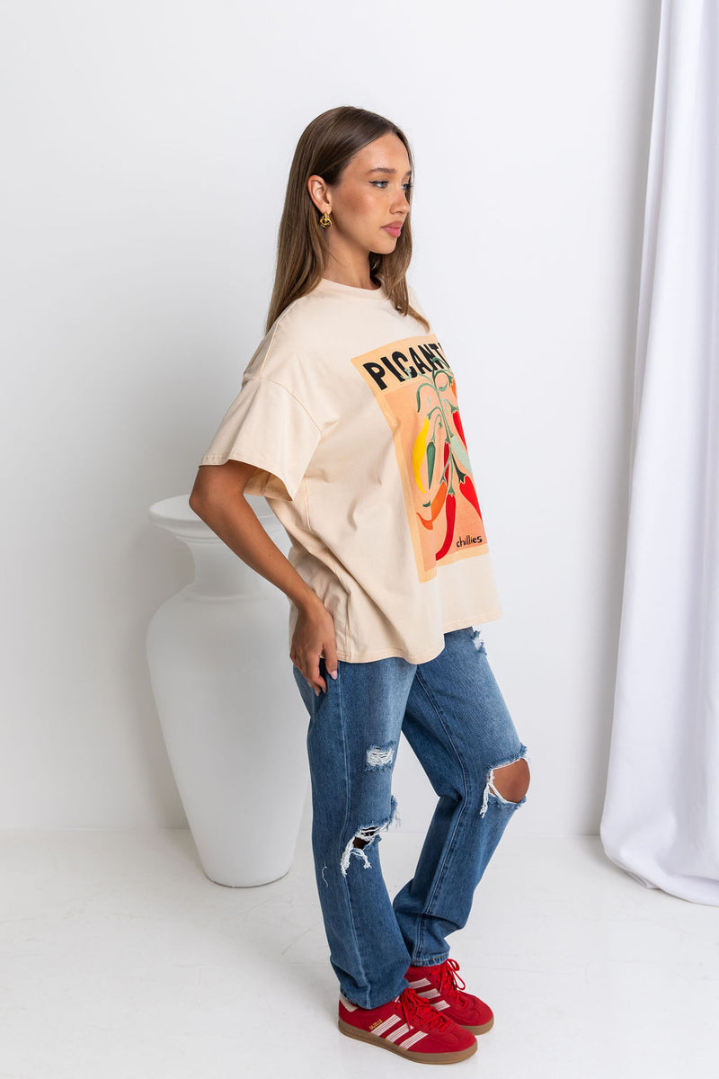 Picante Relaxed-Fit Graphic Tee - The Self Styler