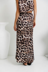 Reef Maxi Skirt - Leopard Print - The Self Styler
