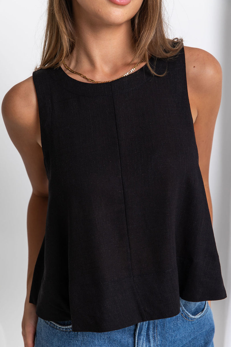 Mia Top - Black - The Self Styler