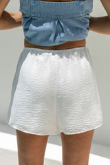 Romy Shorts - White - The Self Styler