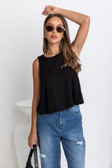 Mia Top - Black - The Self Styler