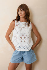 Bambi Top - White - The Self Styler
