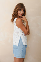 Bambi Top - White - The Self Styler