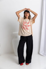 Tahlia Linen Pants - Black - The Self Styler