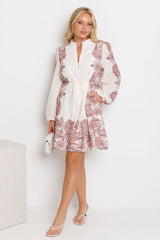Evie Dress - Paisley Print - The Self Styler