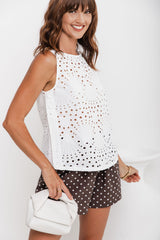 Bambi Top - White - The Self Styler
