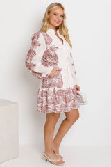 Evie Dress - Paisley Print - The Self Styler