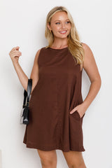 Korah Dress - Chocolate - The Self Styler