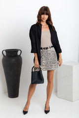 Archie Relaxed-Fit Linen Shirt - Black - The Self Styler