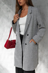 Valentina Coat - Black and White - The Self Styler