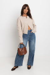 Cody Barrel Denim Jeans - Mid Blue Wash - The Self Styler