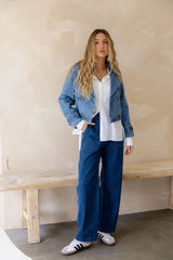 Kent Long Sleeve Shirt - White - The Self Styler