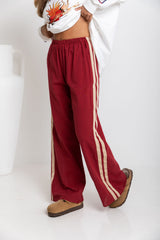 Felix Pant - Burgundy - The Self Styler