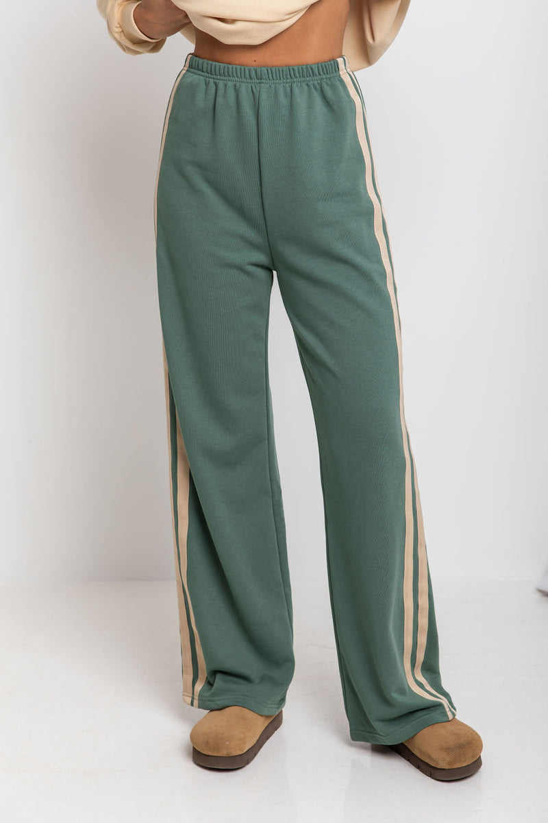 Gia Sweatpants - Green - The Self Styler