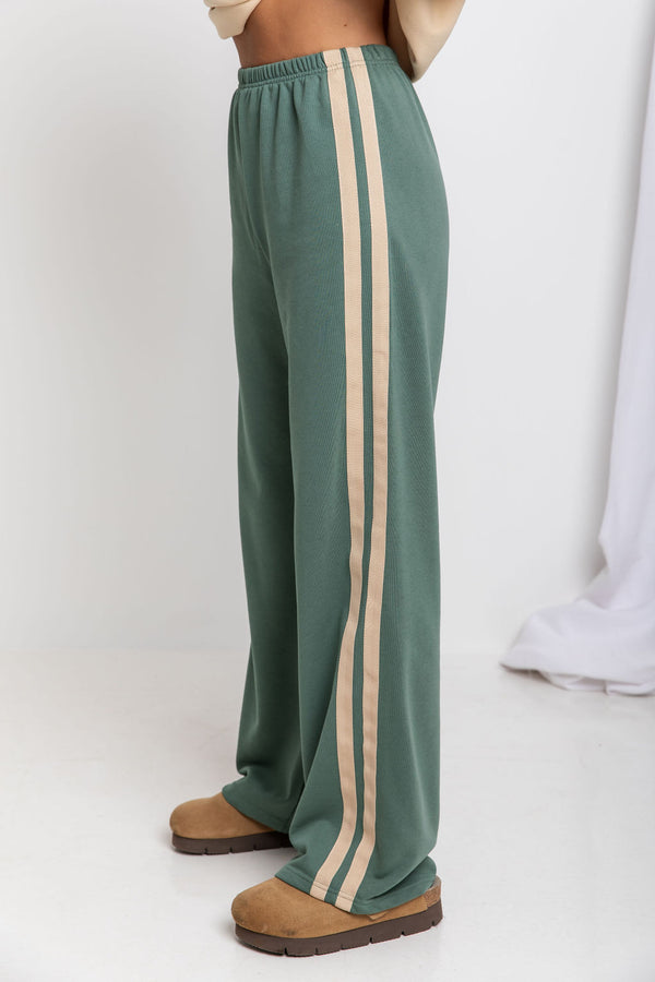 Gia Sweatpants - Green - The Self Styler