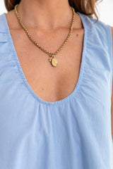 Noa Swing Dress - Blue - The Self Styler