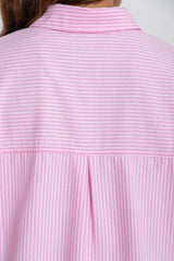 Bentley Relaxed-Fit Shirt - Pink Stripe - The Self Styler