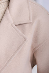 Callie Oversized Coat - Cream - The Self Styler